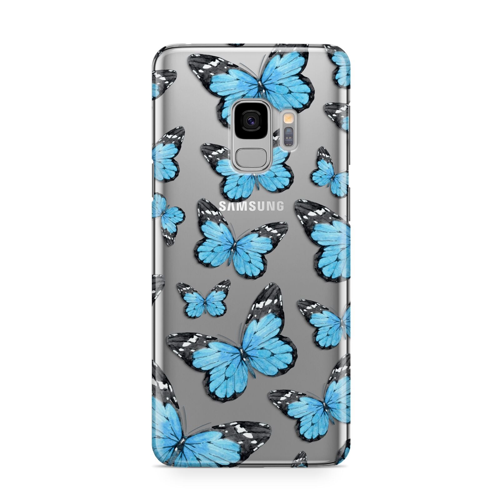 Blue Butterfly Samsung Galaxy S9 Case