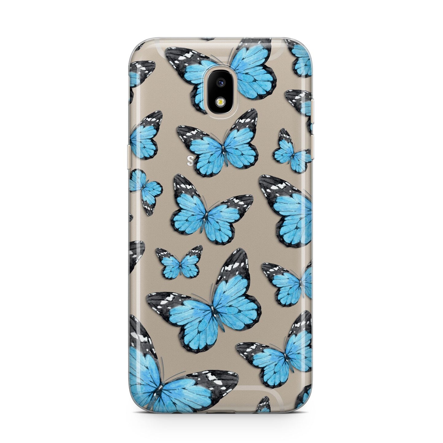 Blue Butterfly Samsung J5 2017 Case