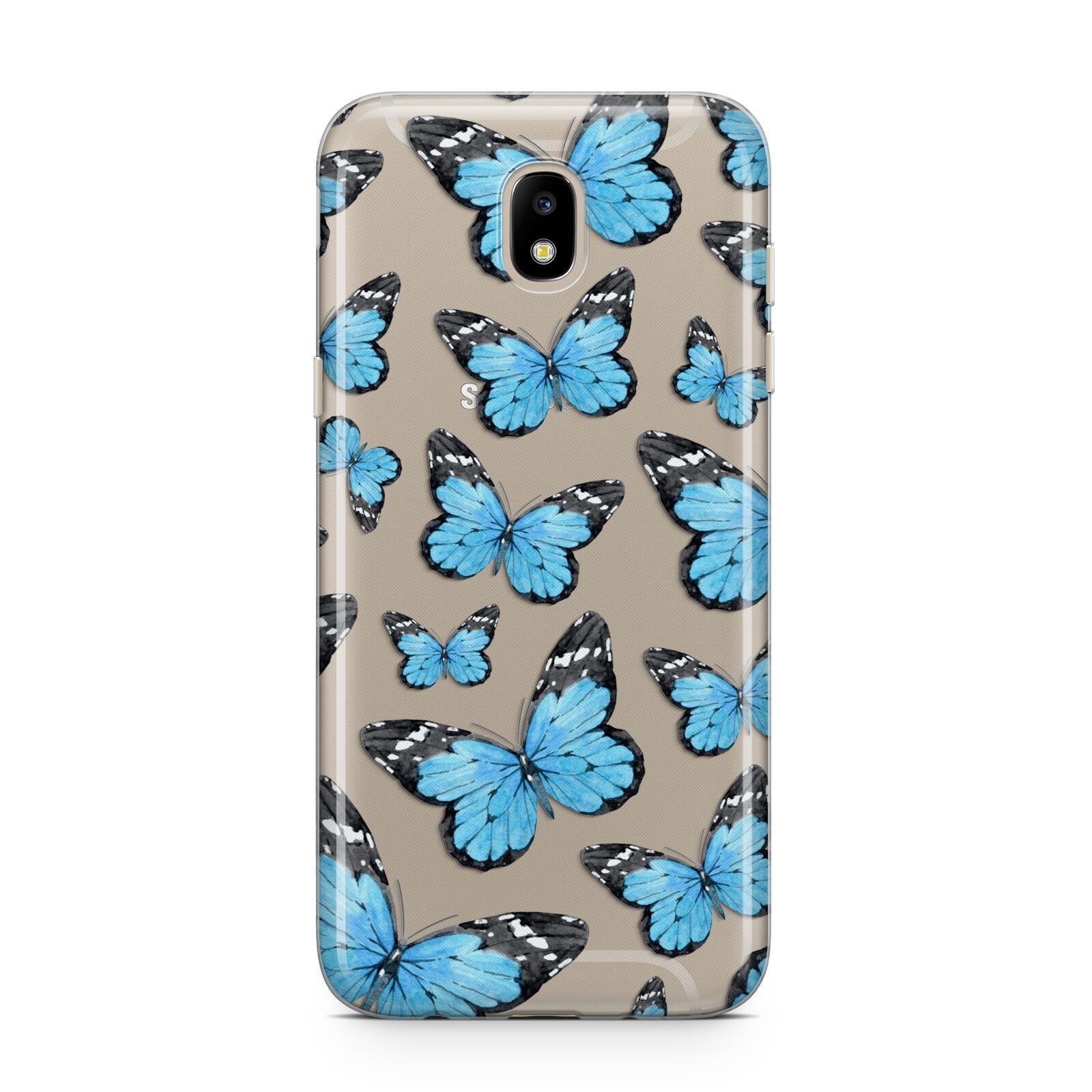 Blue Butterfly Samsung J5 2017 Case