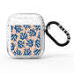 Blue Coral AirPods Glitter Case