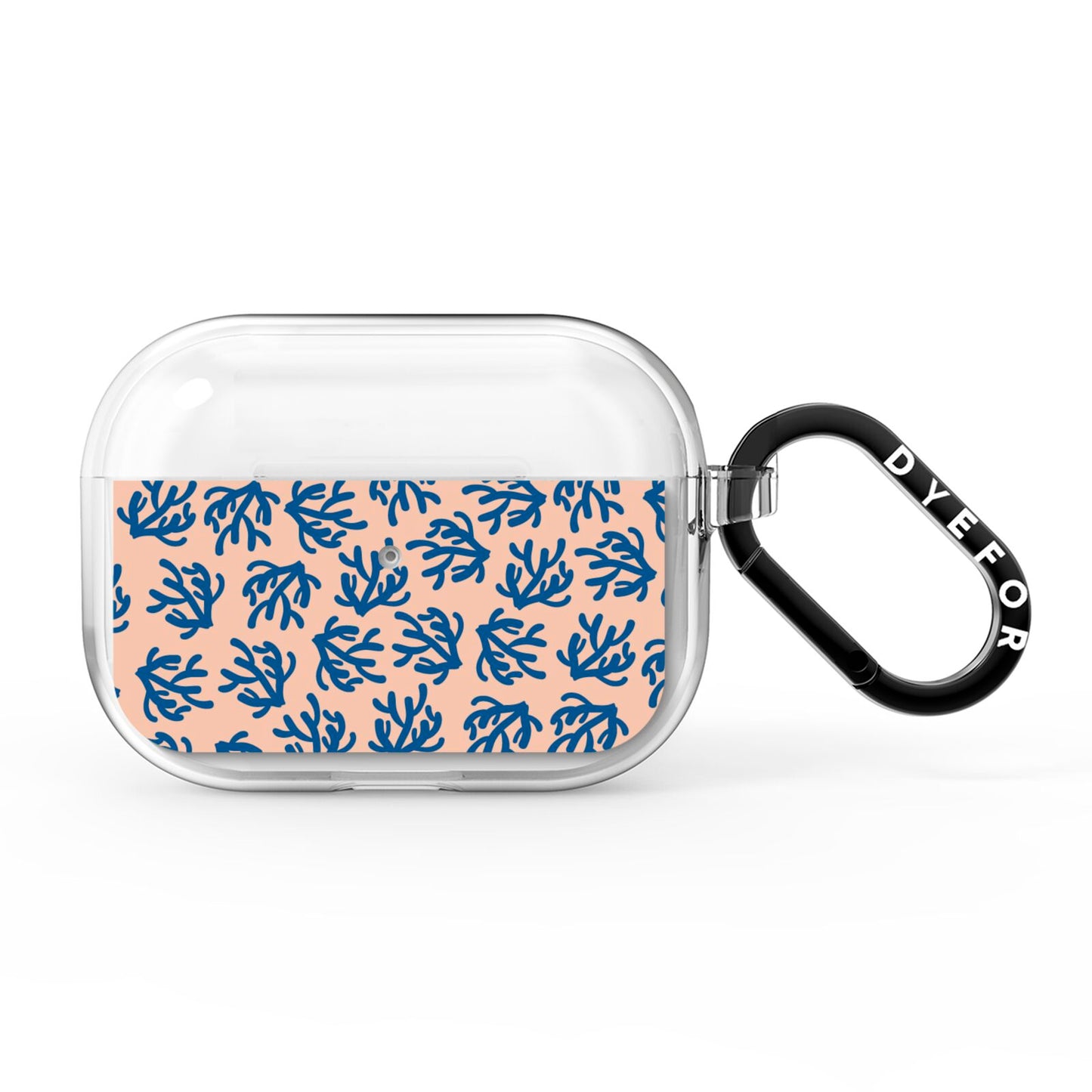 Blue Coral AirPods Pro Clear Case