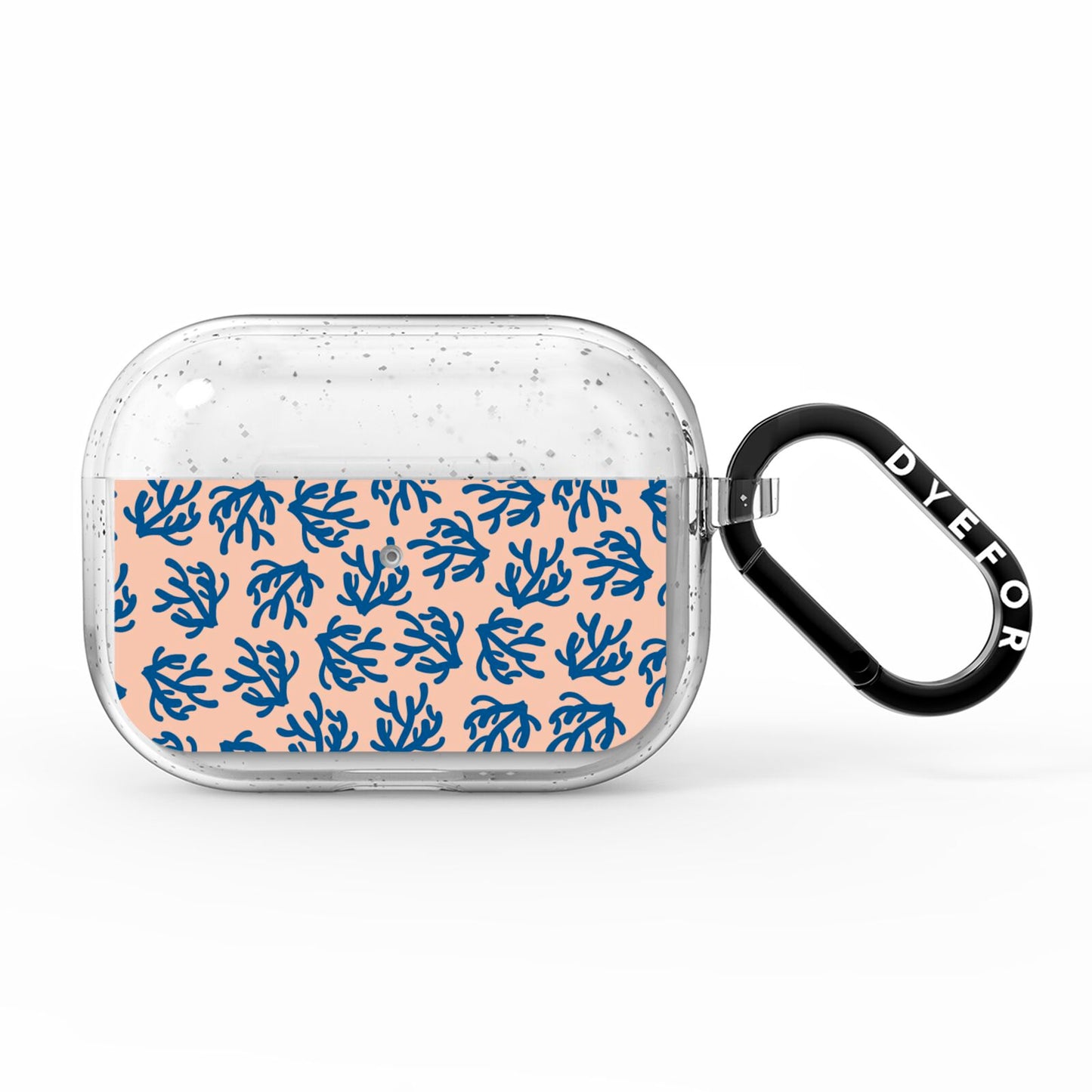 Blue Coral AirPods Pro Glitter Case