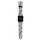 Blue Coral Apple Watch Strap with Blue Hardware