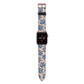 Blue Coral Apple Watch Strap with Rose Gold Hardware