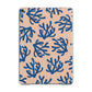 Blue Coral Apple iPad Grey Case