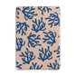 Blue Coral Apple iPad Rose Gold Case