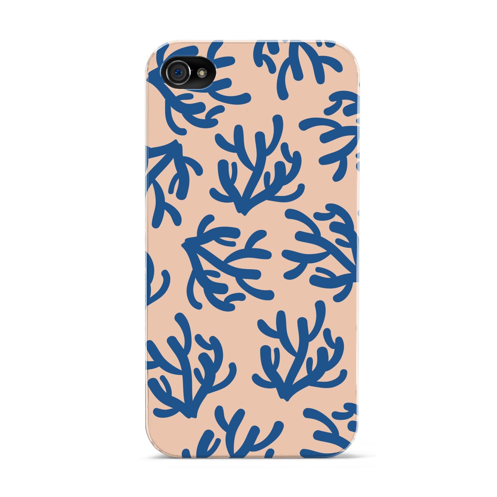 Blue Coral Apple iPhone 4s Case