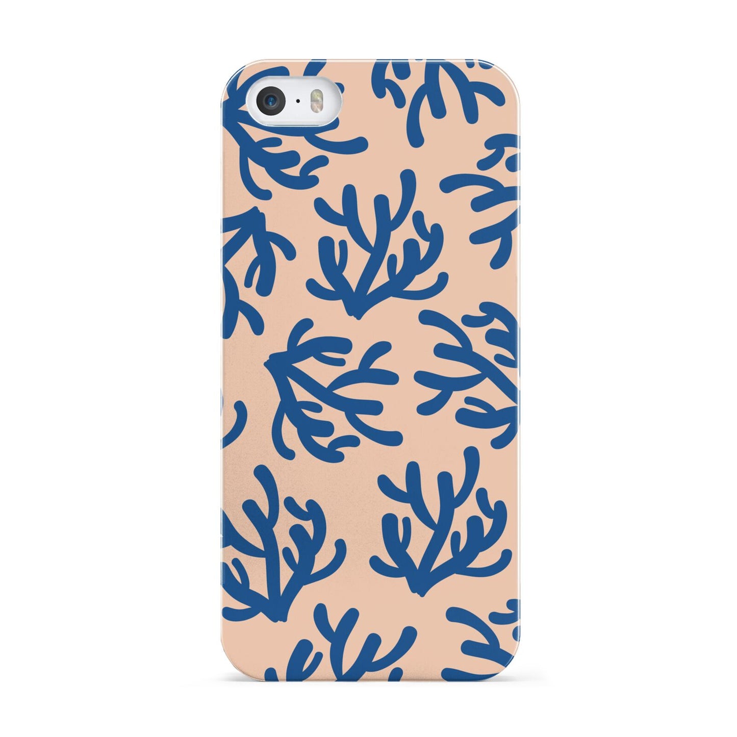 Blue Coral Apple iPhone 5 Case