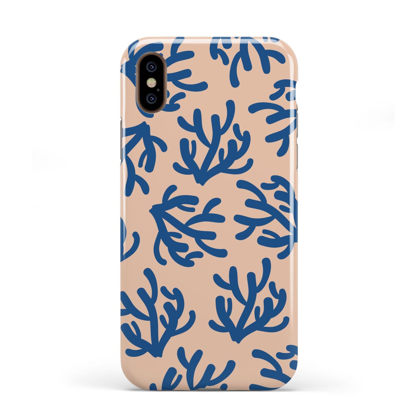 Blue Coral Apple iPhone XS 3D Tough