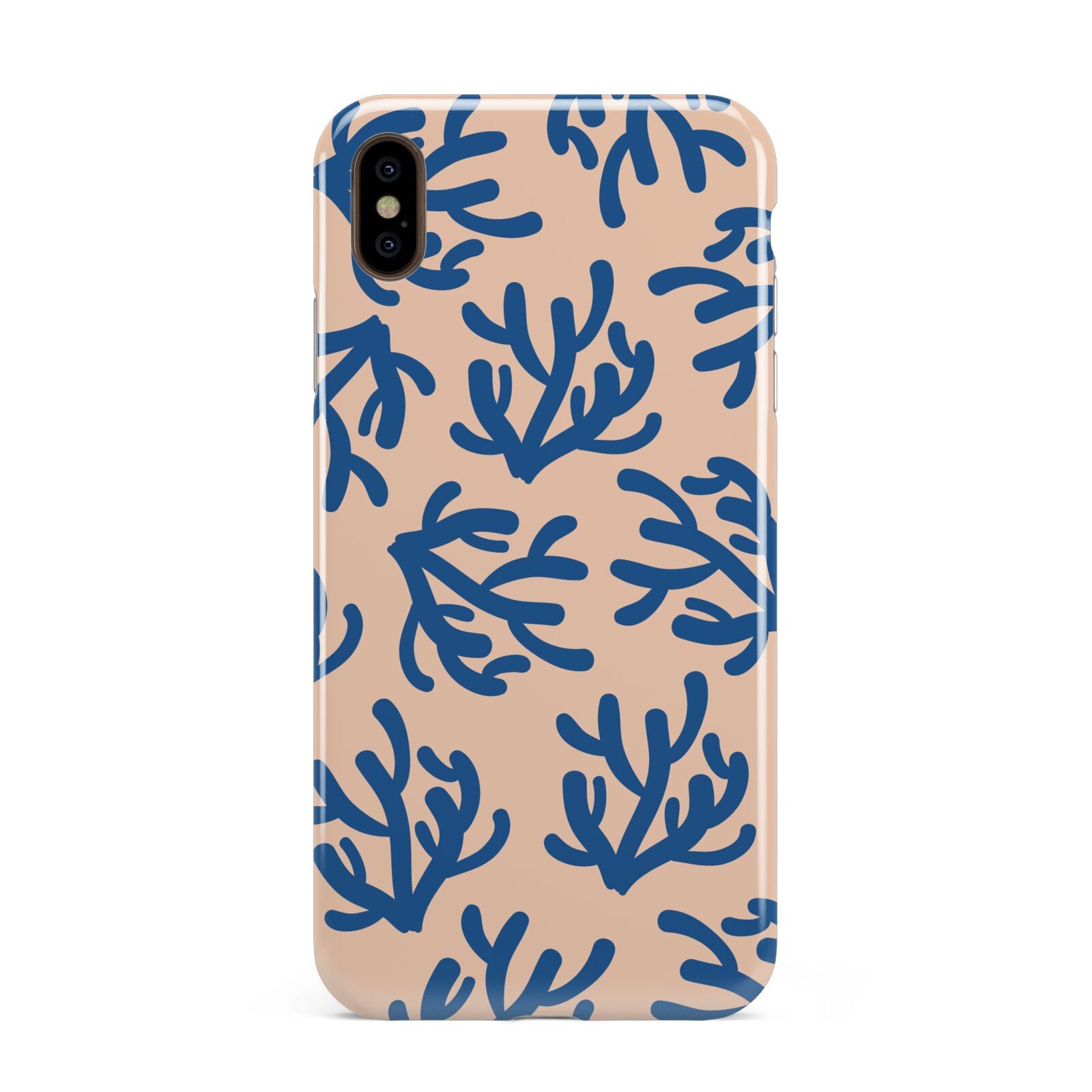Blue Coral Apple iPhone Xs Max 3D Tough Case