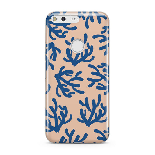 Blue Coral Google Pixel Case