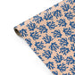 Blue Coral Personalised Gift Wrap