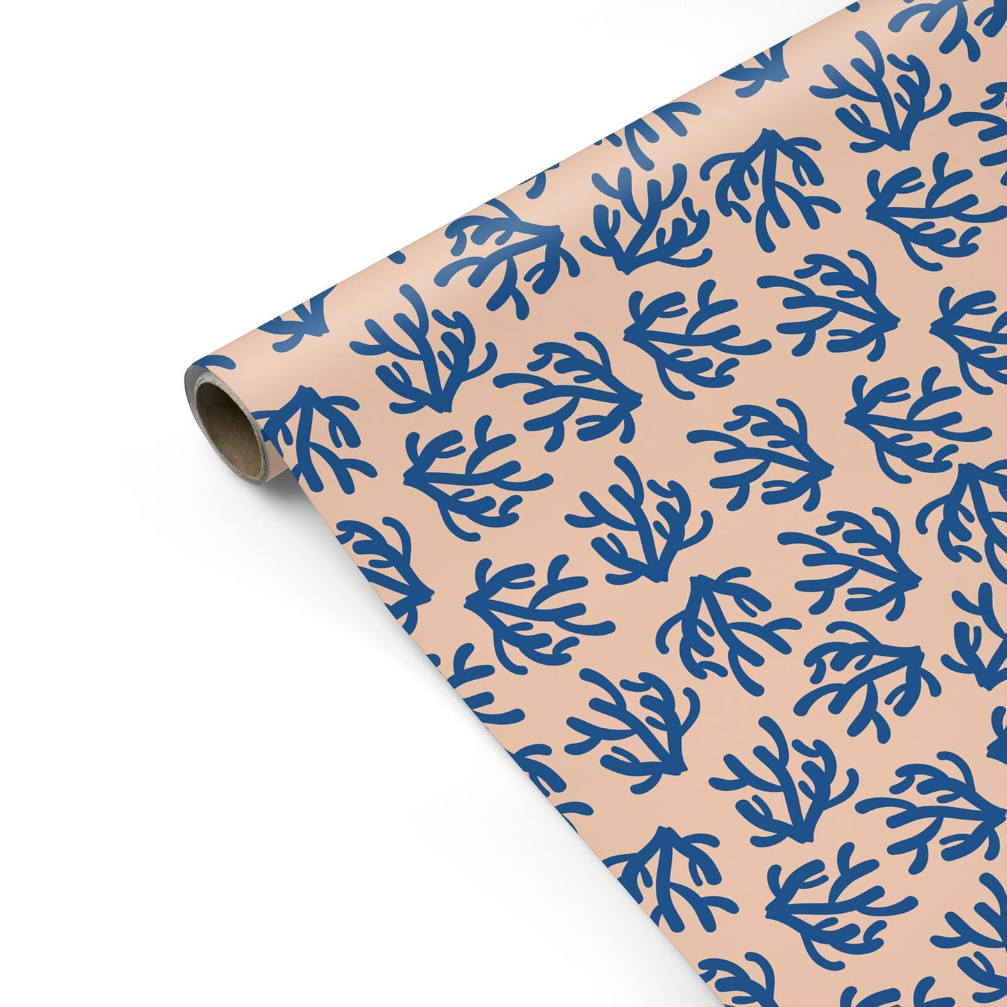 Blue Coral Personalised Gift Wrap