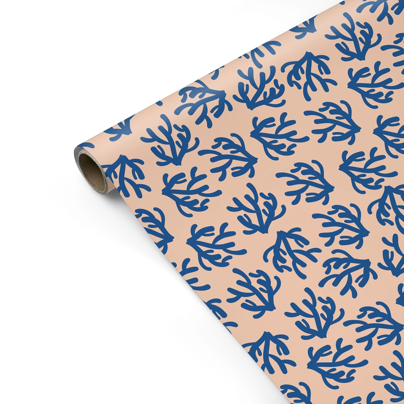 Blue Coral Personalised Gift Wrap