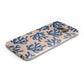 Blue Coral Samsung Galaxy Case Bottom Cutout