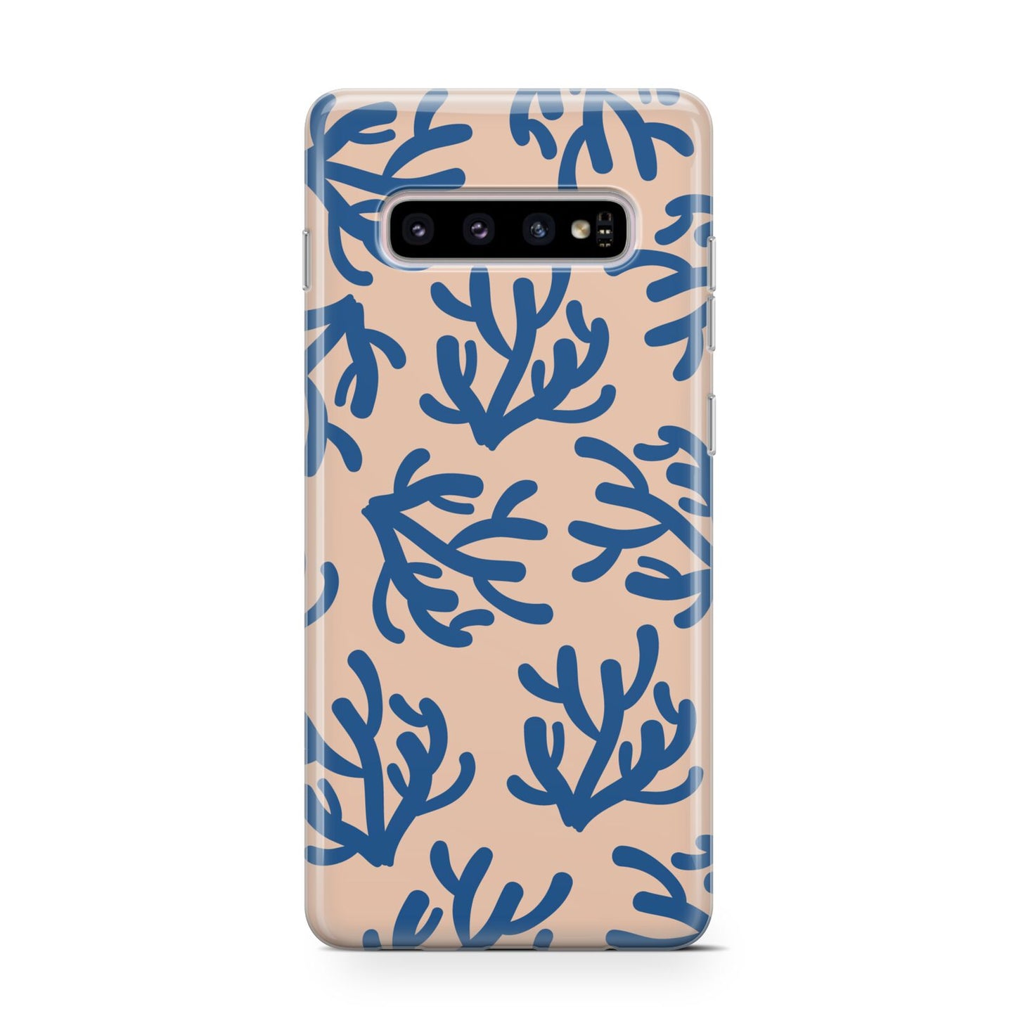 Blue Coral Samsung Galaxy S10 Case