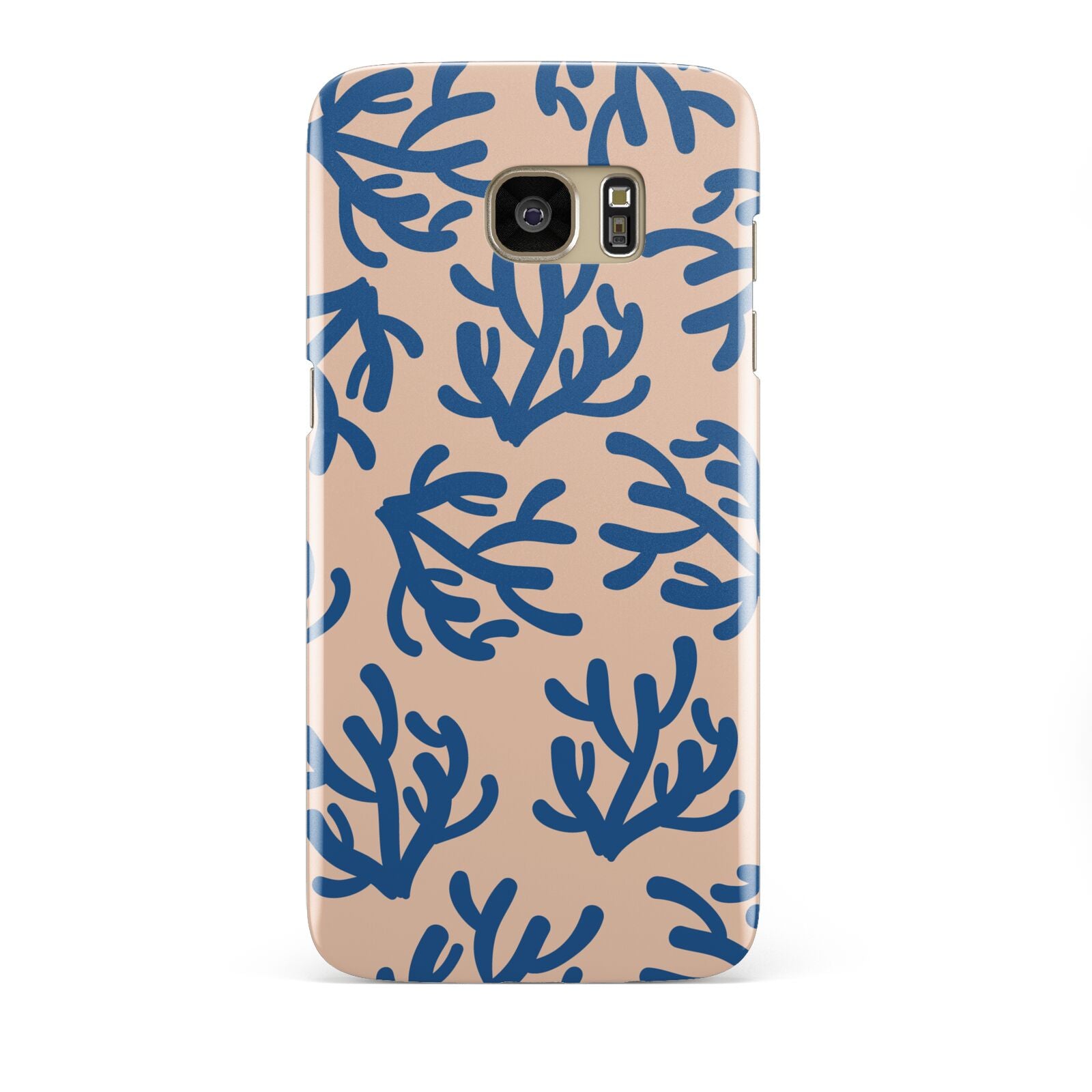 Blue Coral Samsung Galaxy S7 Edge Case