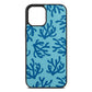 Blue Coral Sky Saffiano Leather iPhone 12 Pro Max Case