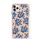 Blue Coral iPhone 11 Pro Max Impact Pink Edge Case