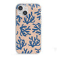 Blue Coral iPhone 13 Mini TPU Impact Case with White Edges