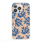 Blue Coral iPhone 13 Pro Clear Bumper Case