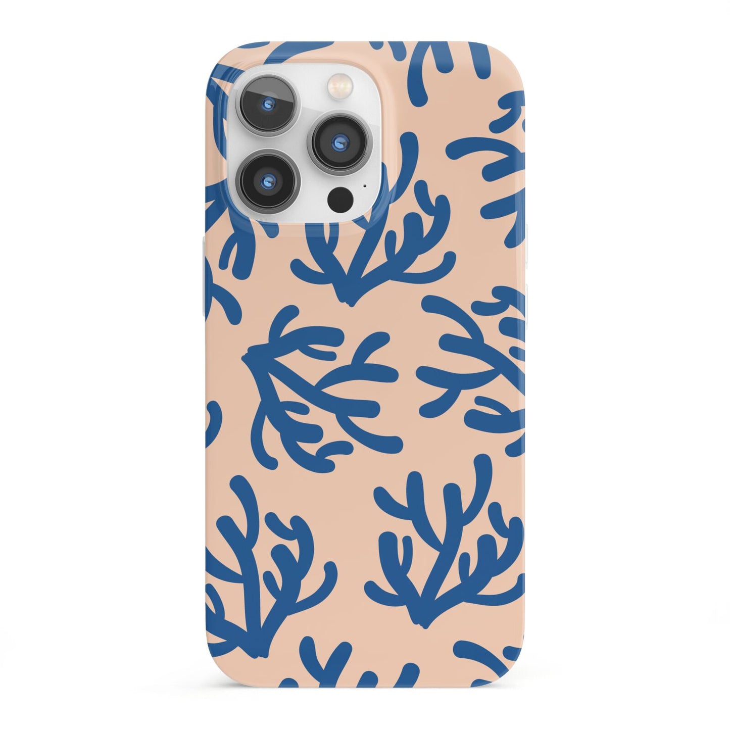 Blue Coral iPhone 13 Pro Full Wrap 3D Snap Case