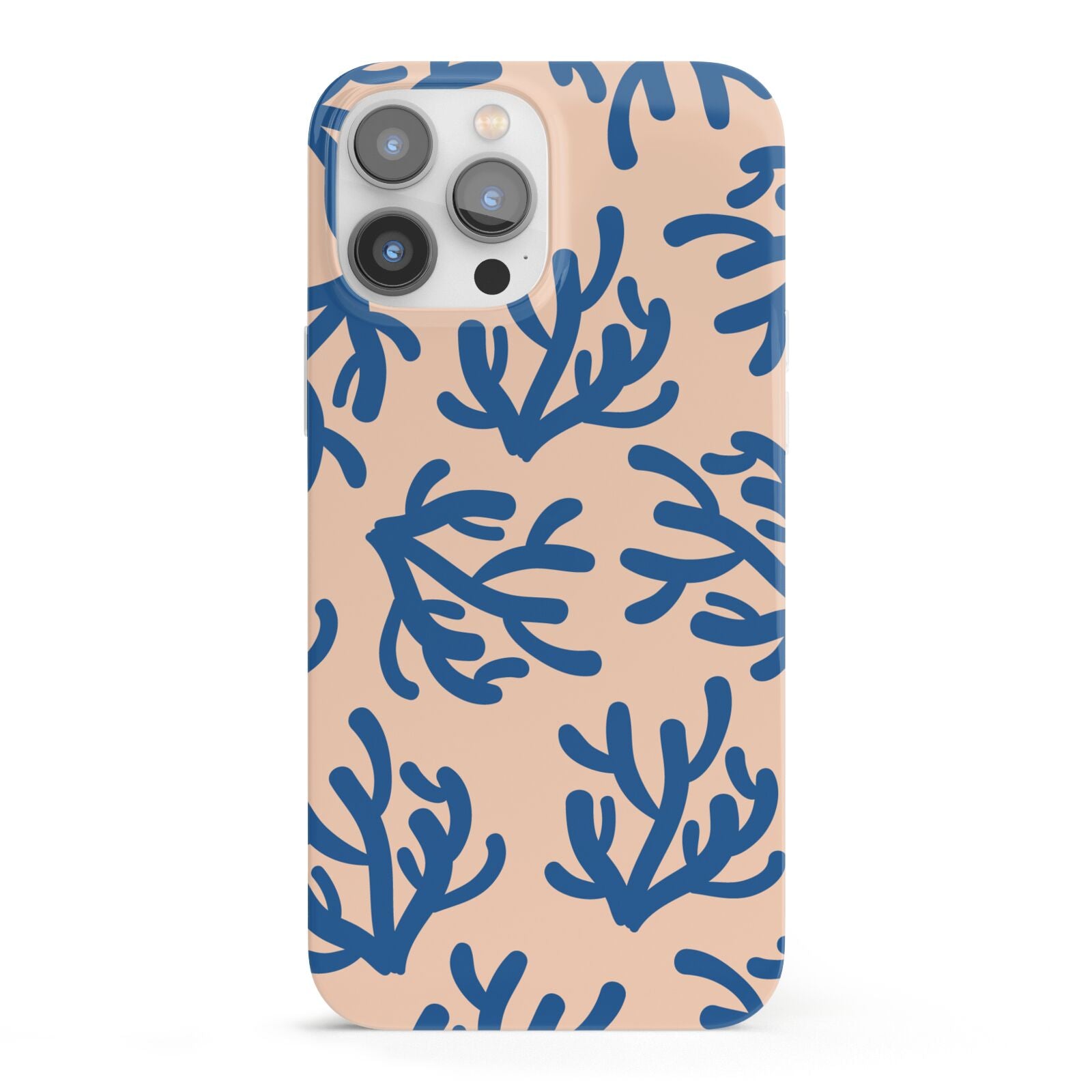 Blue Coral iPhone 13 Pro Max Full Wrap 3D Snap Case