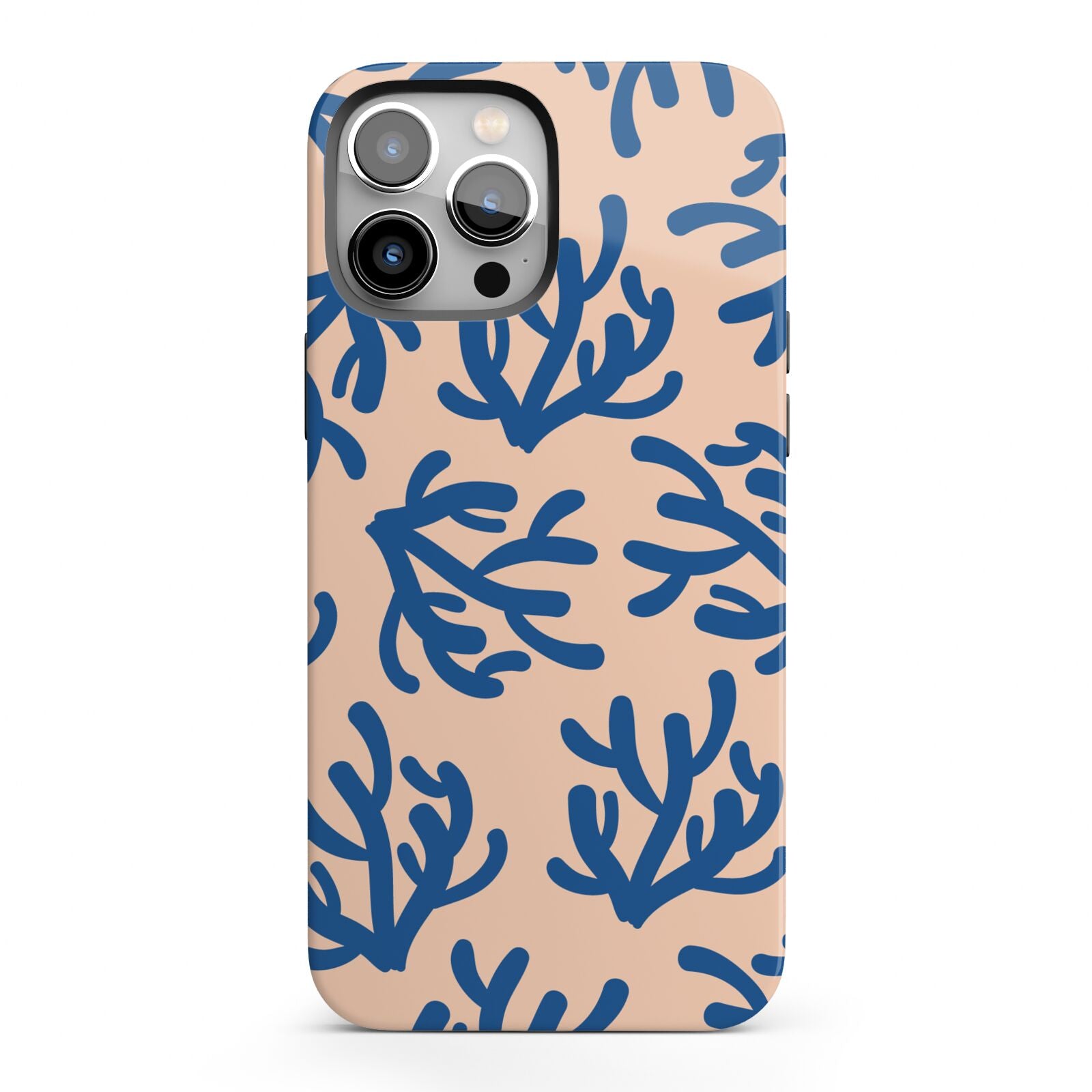 Blue Coral iPhone 13 Pro Max Full Wrap 3D Tough Case