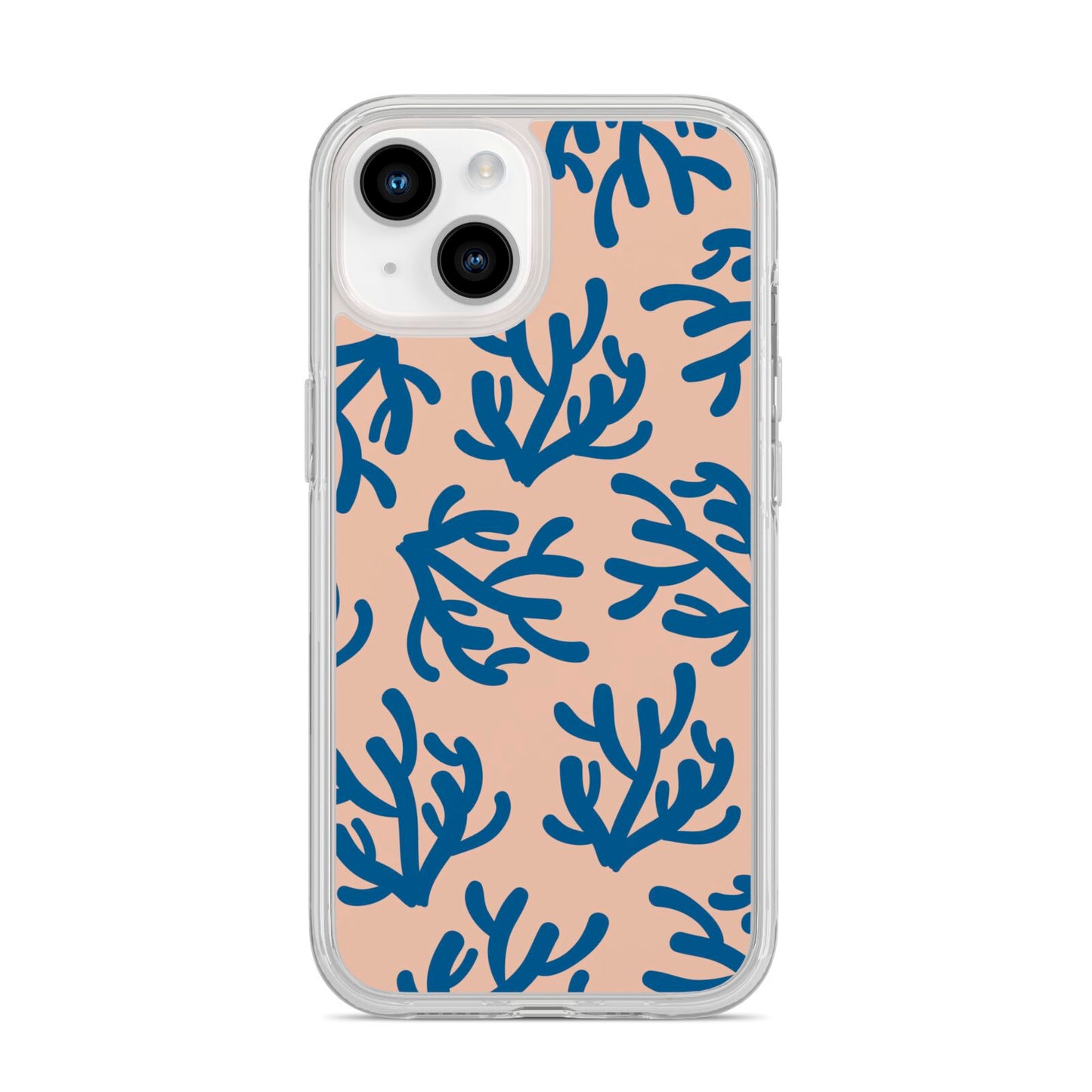 Blue Coral iPhone 14 Clear Tough Case Starlight