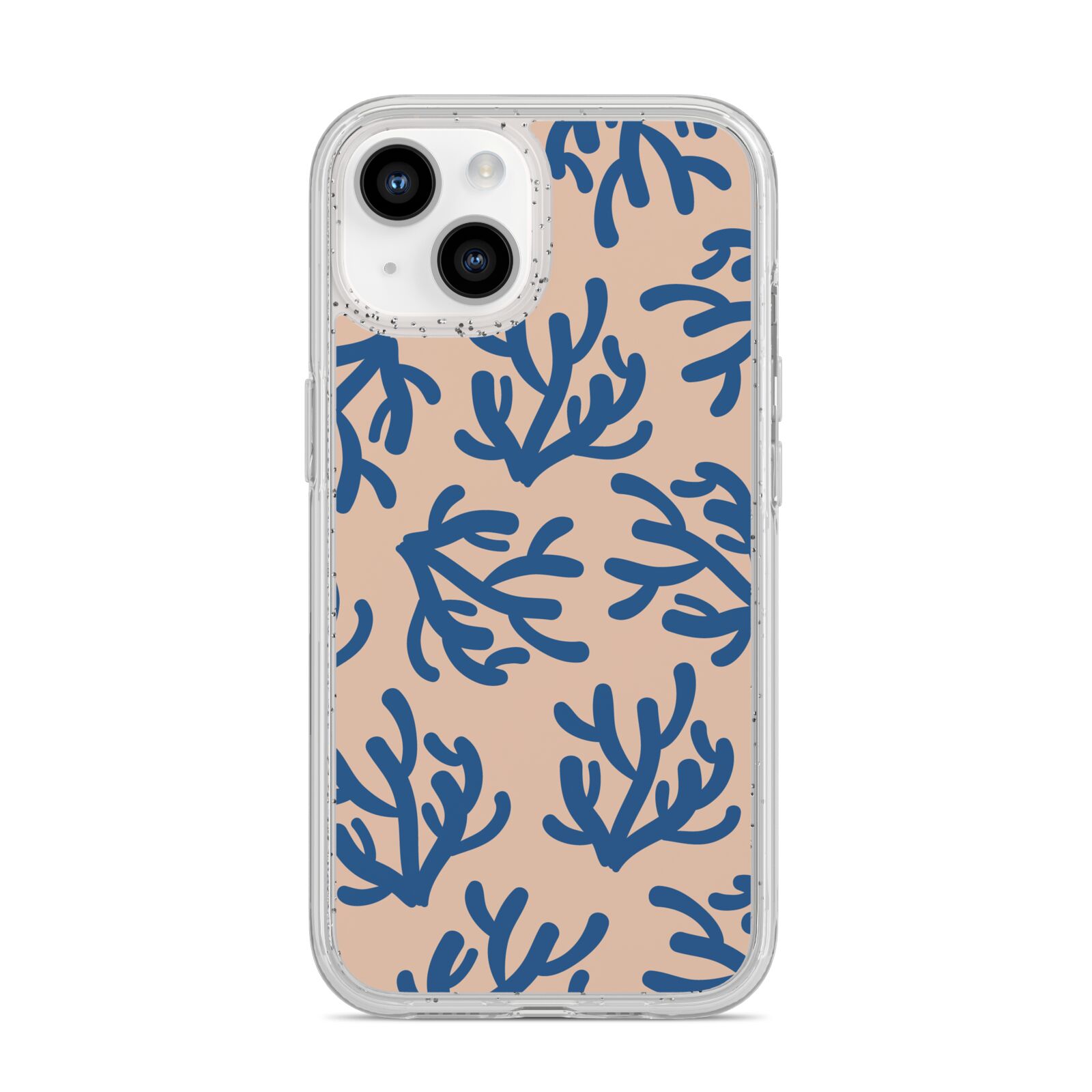 Blue Coral iPhone 14 Glitter Tough Case Starlight