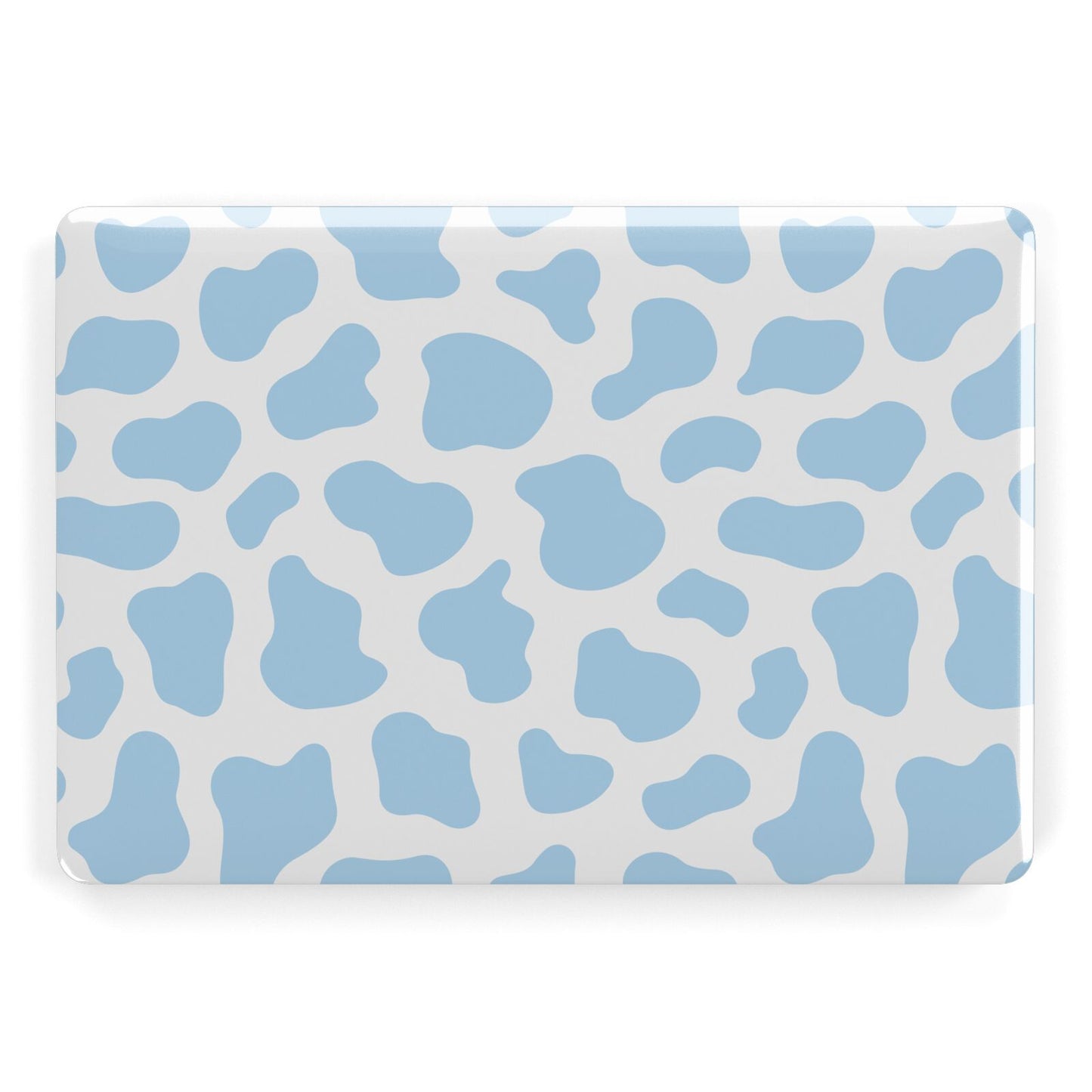 Blue Cow Print Apple MacBook Case