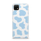 Blue Cow Print Huawei Enjoy 20 Phone Case