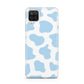 Blue Cow Print Samsung A12 Case