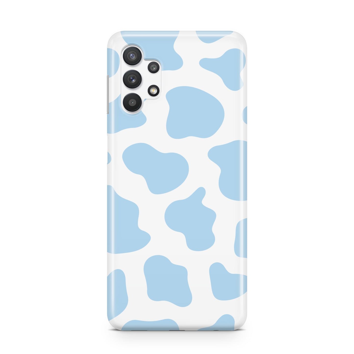 Blue Cow Print Samsung A32 5G Case