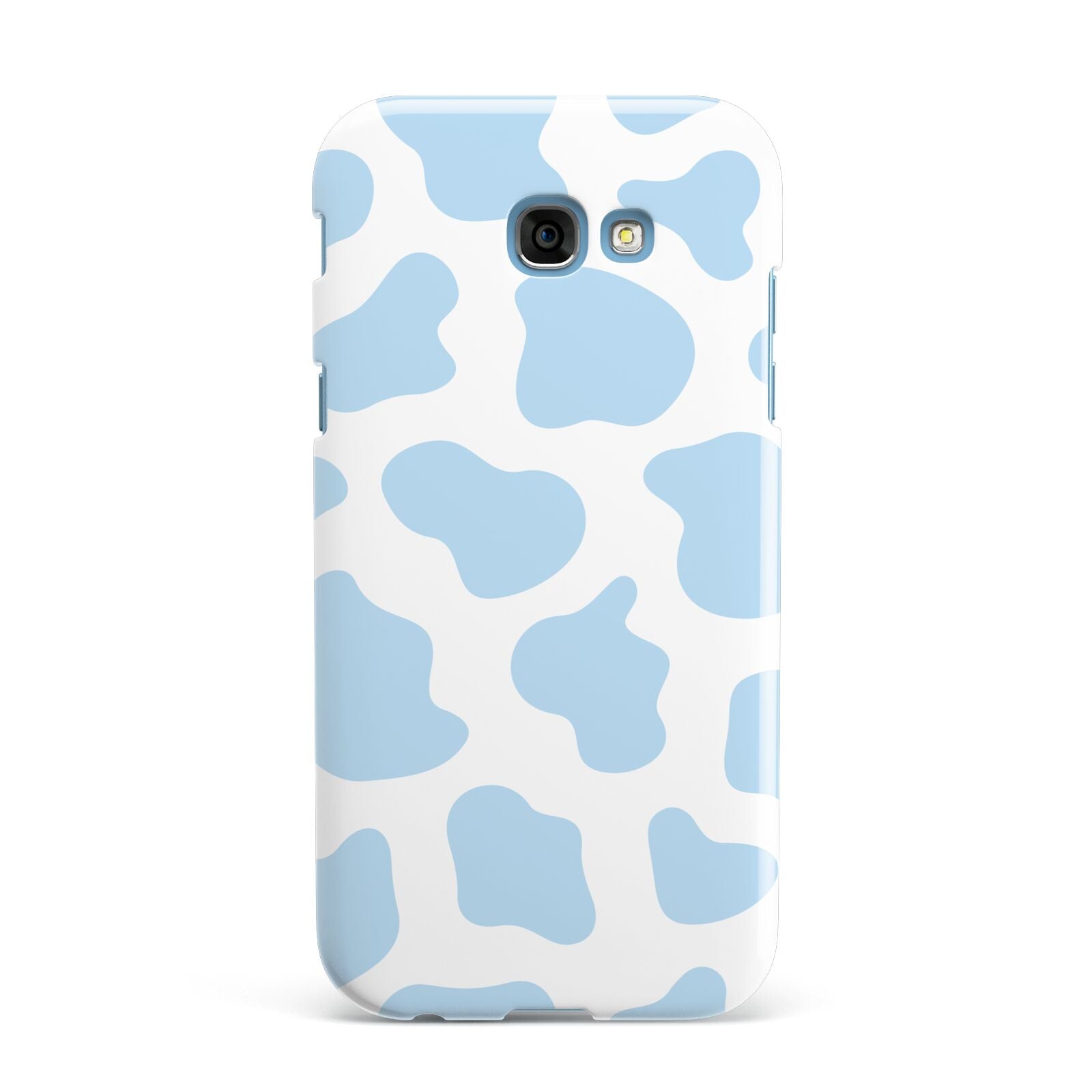 Blue Cow Print Samsung Galaxy A7 2017 Case