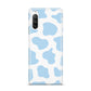Blue Cow Print Sony Xperia 10 III Case