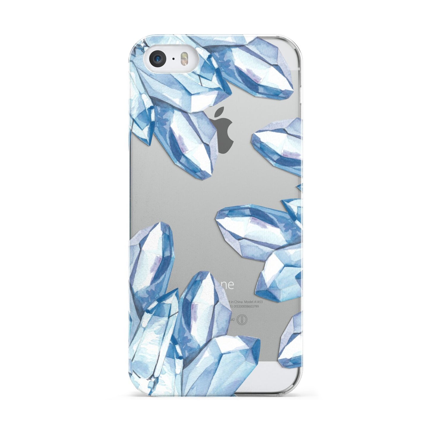 Blue Crystals Apple iPhone 5 Case