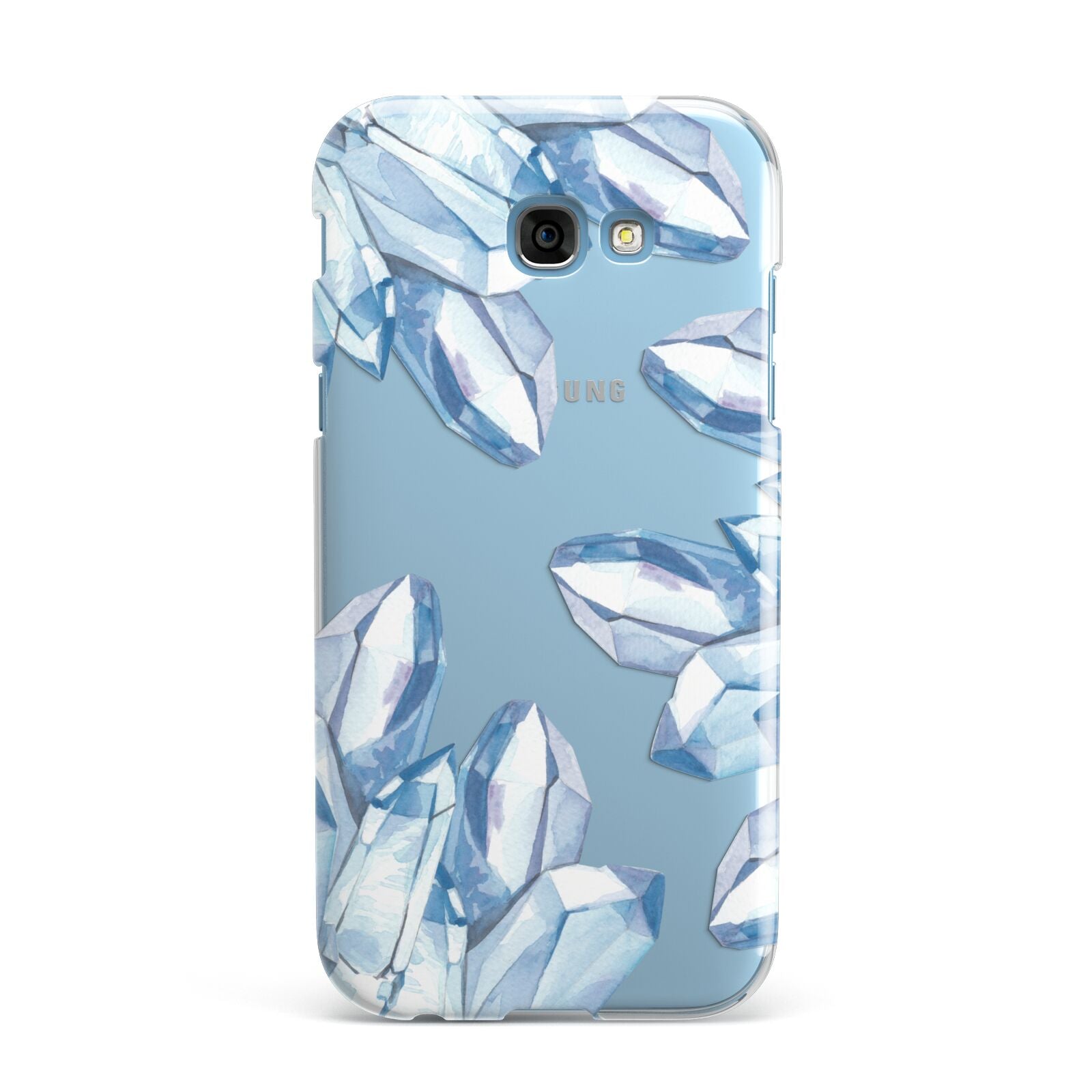 Blue Crystals Samsung Galaxy A7 2017 Case