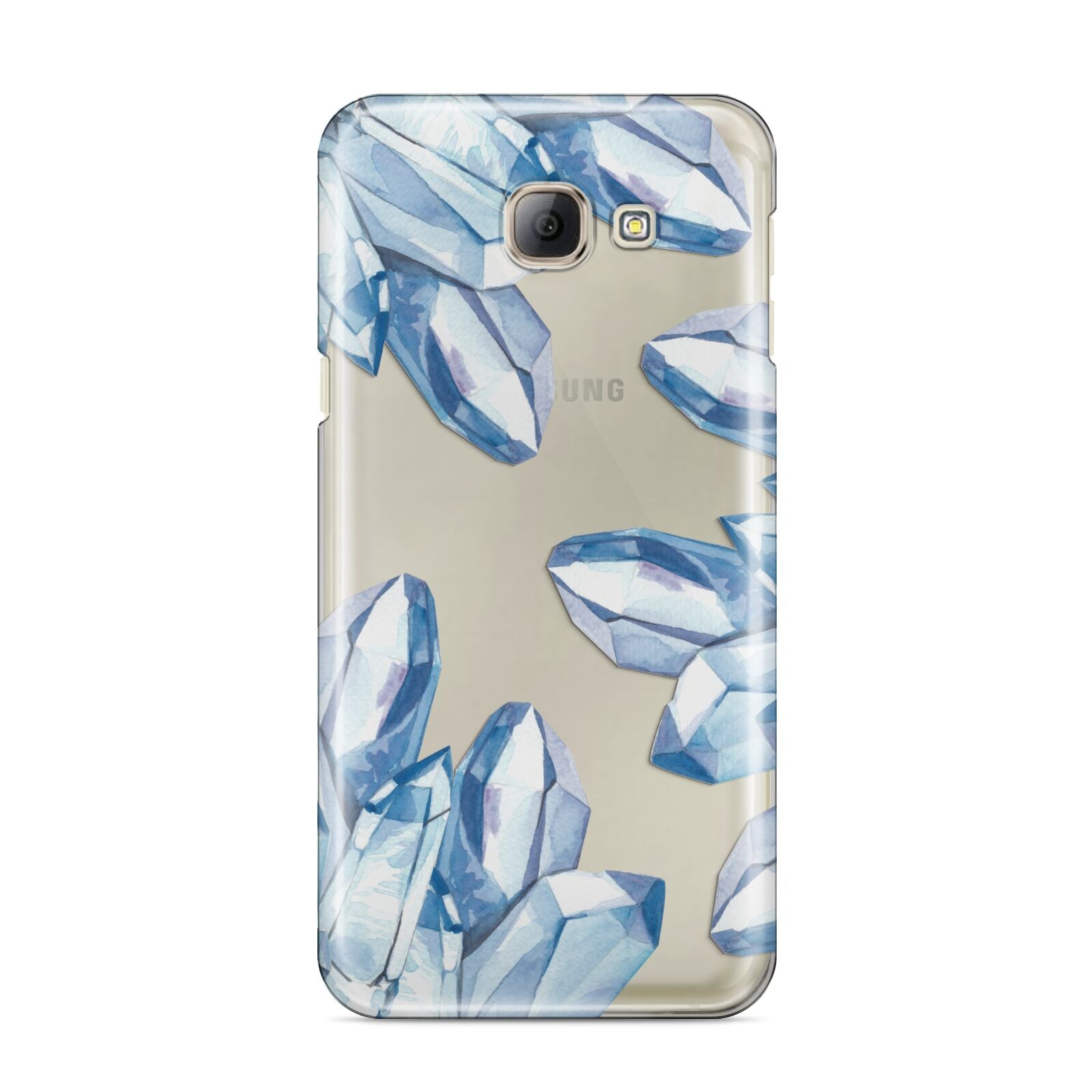Blue Crystals Samsung Galaxy A8 2016 Case