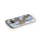 Blue Crystals Samsung Galaxy Case Side Close Up