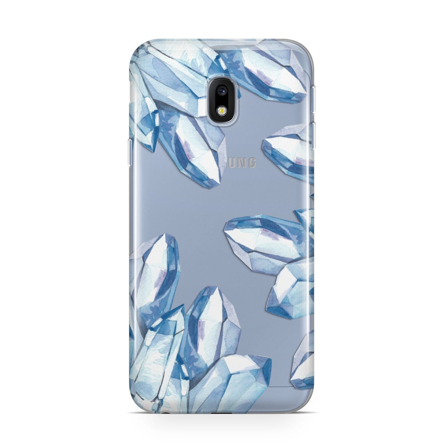 Blue Crystals Samsung Galaxy J3 2017 Case