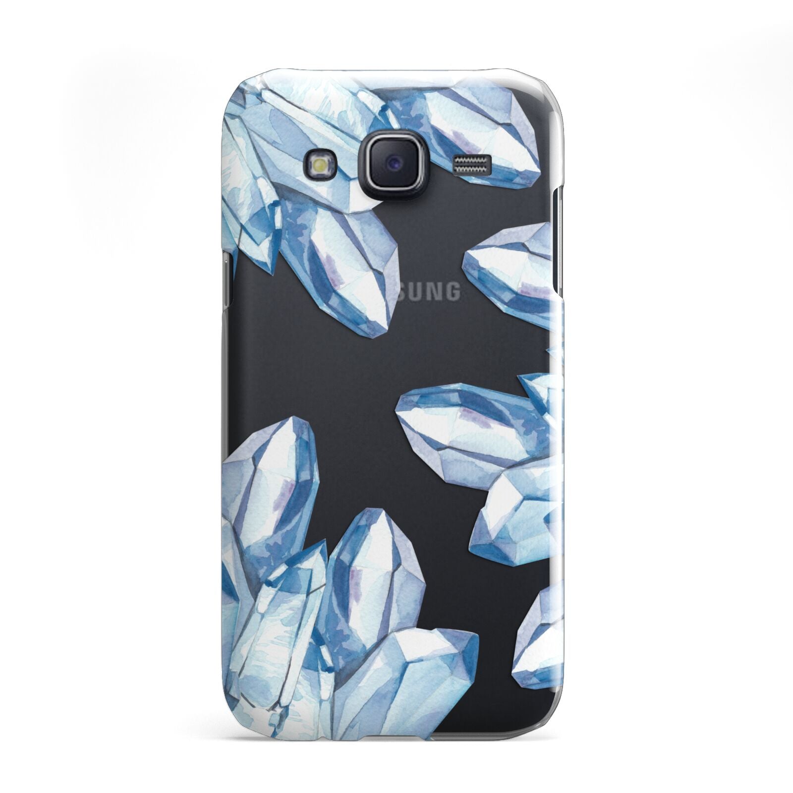 Blue Crystals Samsung Galaxy J5 Case