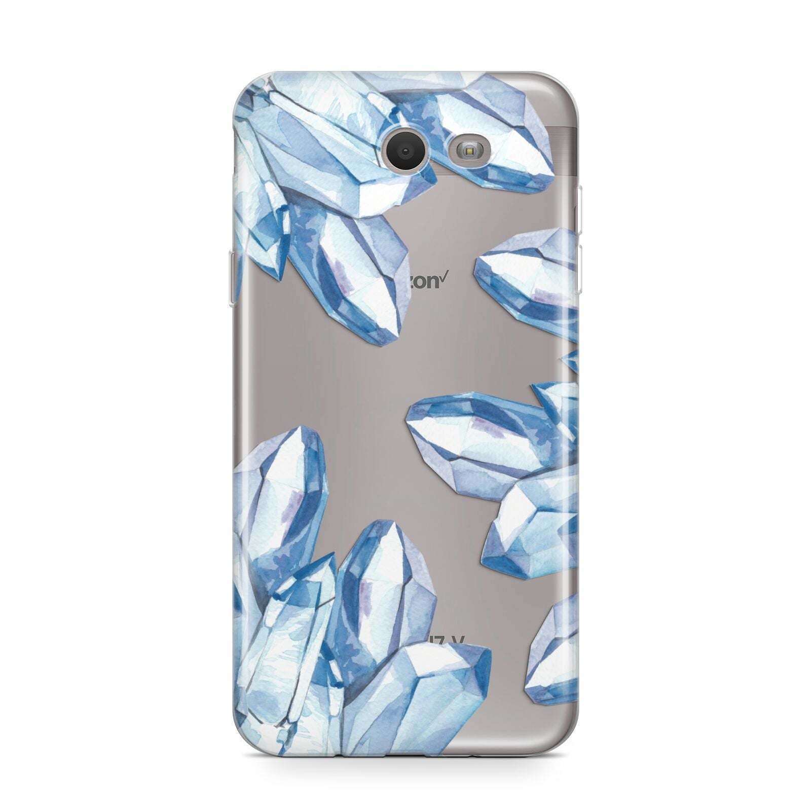 Blue Crystals Samsung Galaxy J7 2017 Case