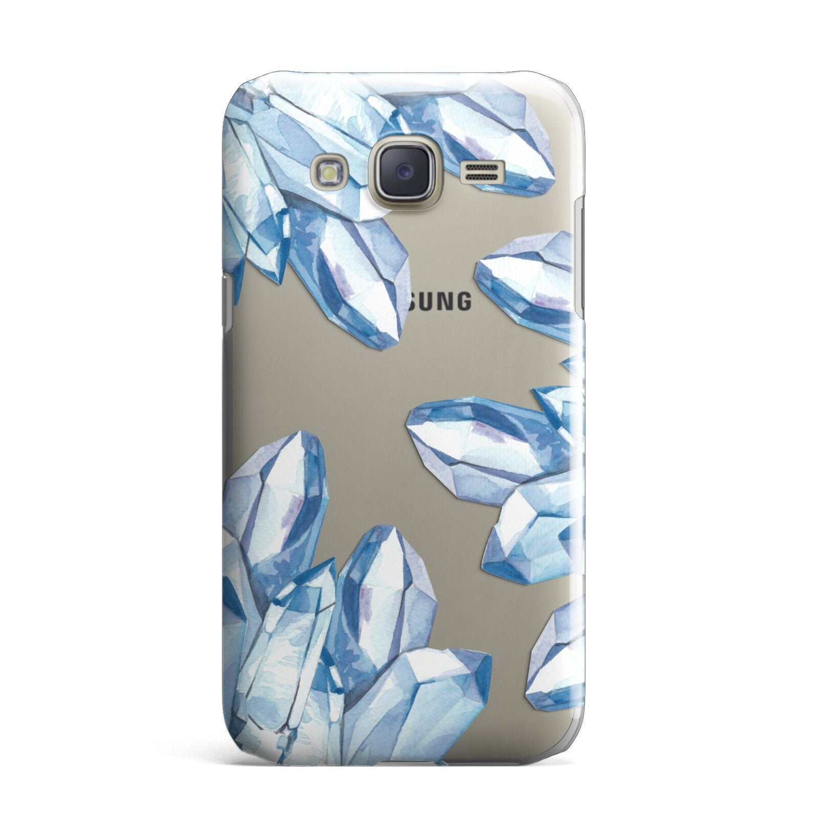 Blue Crystals Samsung Galaxy J7 Case