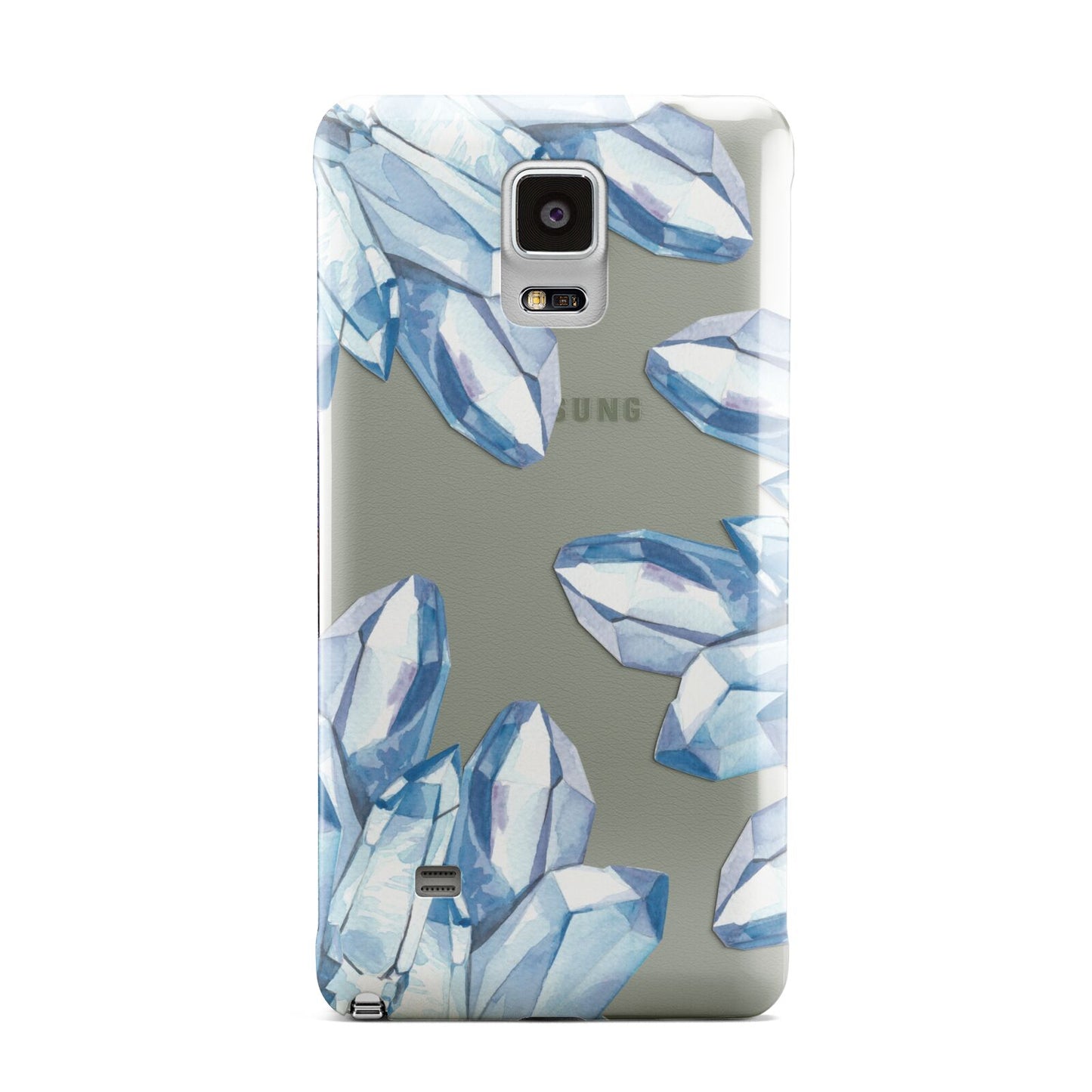 Blue Crystals Samsung Galaxy Note 4 Case