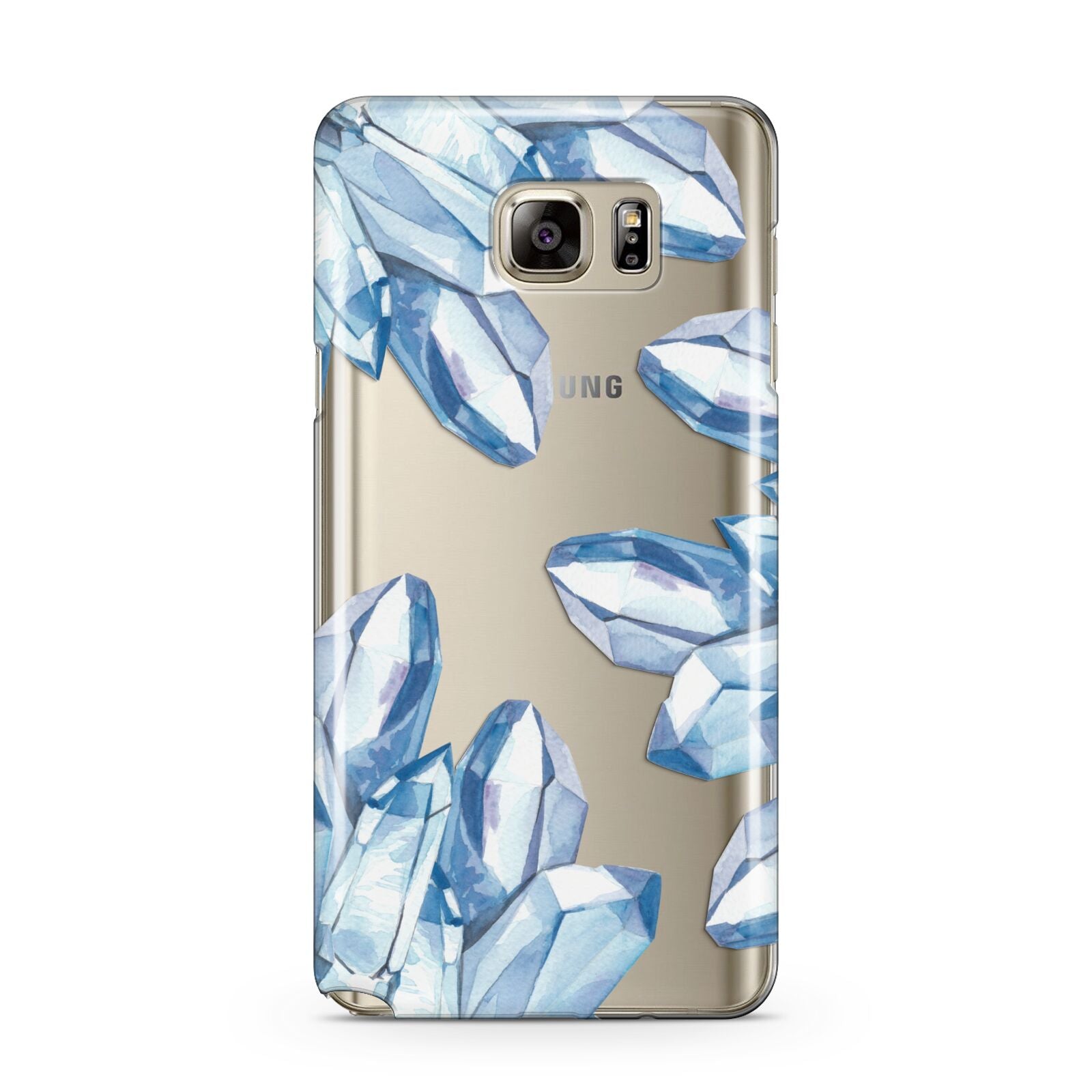 Blue Crystals Samsung Galaxy Note 5 Case