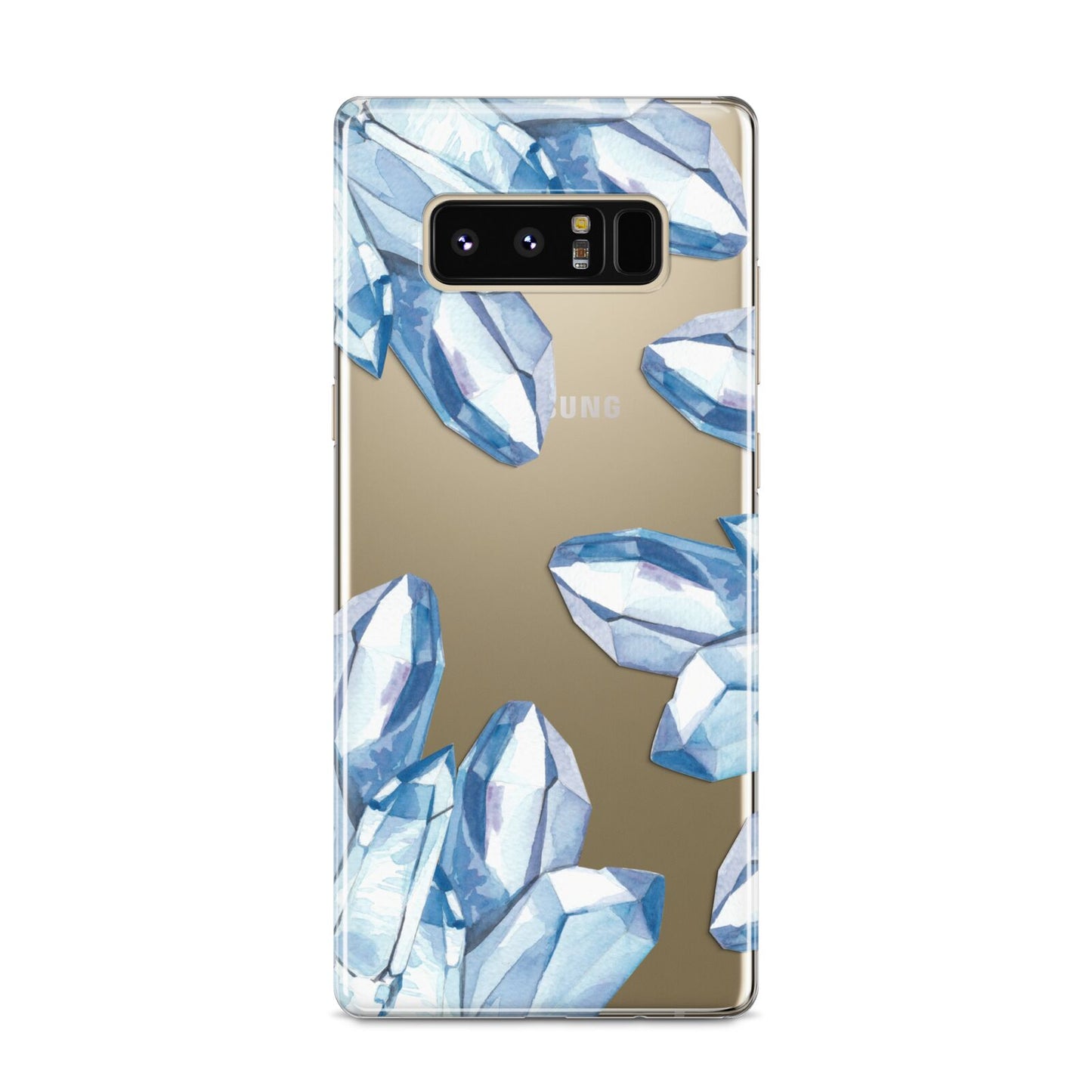 Blue Crystals Samsung Galaxy S8 Case