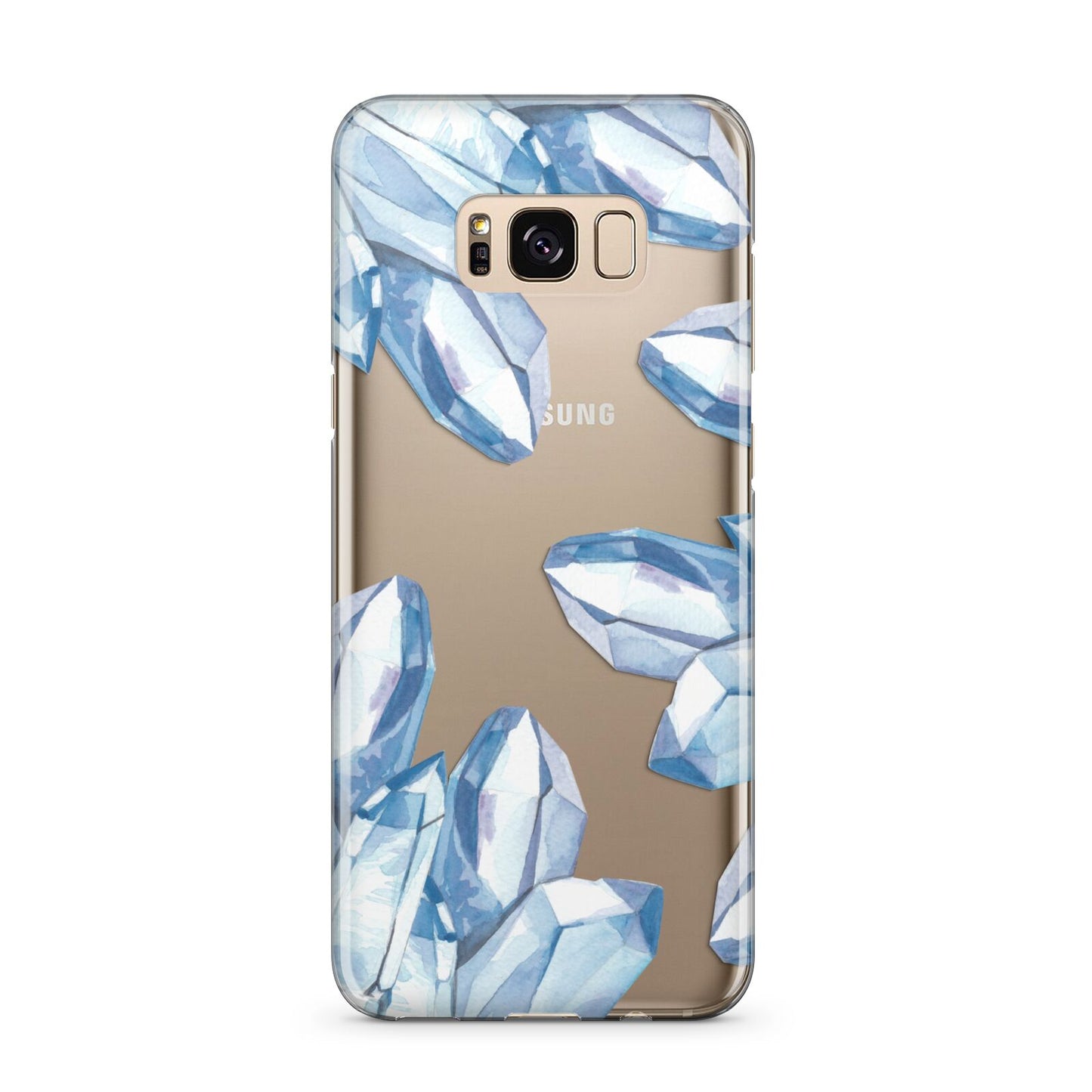 Blue Crystals Samsung Galaxy S8 Plus Case