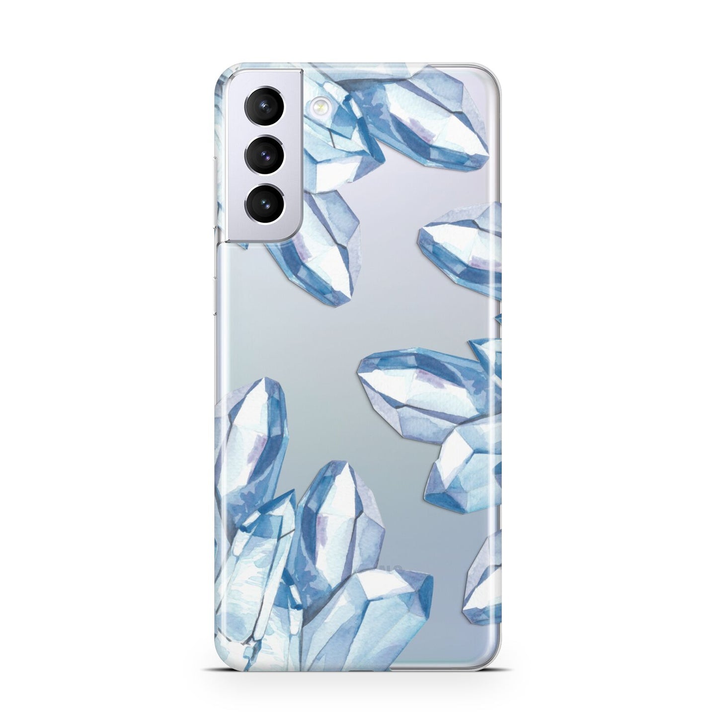 Blue Crystals Samsung S21 Plus Phone Case