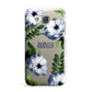 Blue Floral Personalised Samsung Galaxy J7 Case